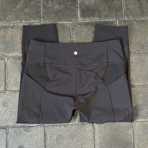Lululemon All The Right Places Crop II 23" Black size 12